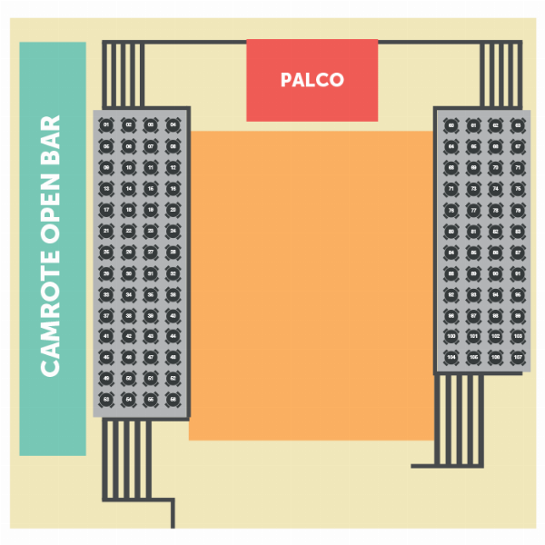 Mapa do evento